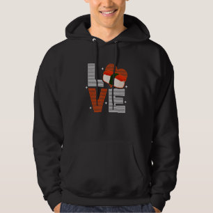 Musubi Love Sushi Chef Hawaiian Japans eten Hoodie