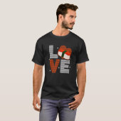 Musubi Love Sushi Chef Hawaiian Japans eten T-shirt (Voorkant volledig)