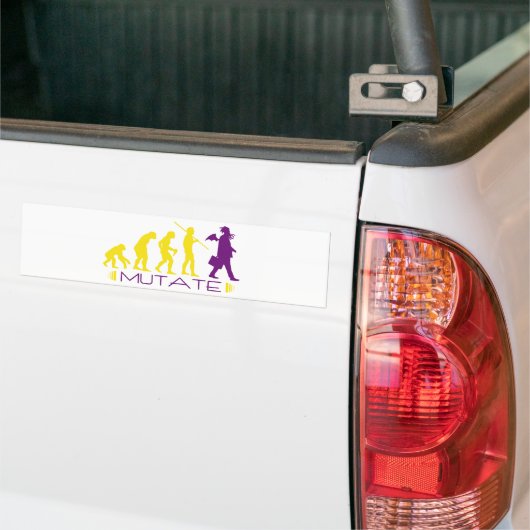 mutageen bumpersticker (Op Truck)