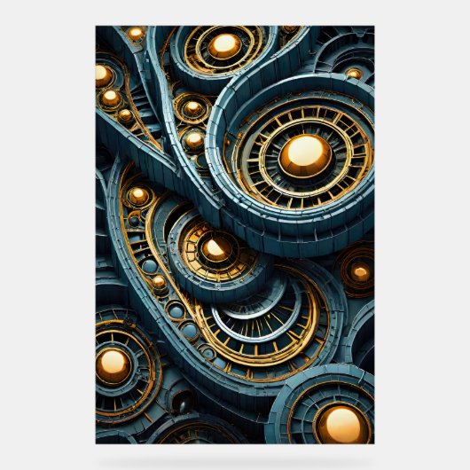 mutant-1-acrylteken acryl bord (Voorkant)