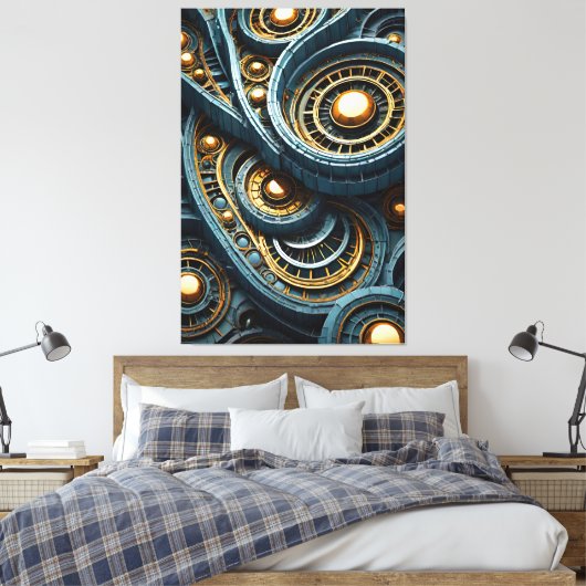 Mutant 1 Canvas (Insitu (Slaapkamer))