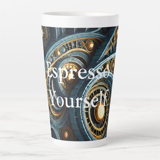 Mutant 1 latte-Mok Latte Mok (Voorkant)