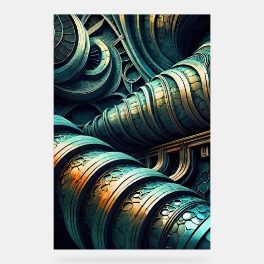 mutant-2-acrylteken acryl bord (Voorkant)