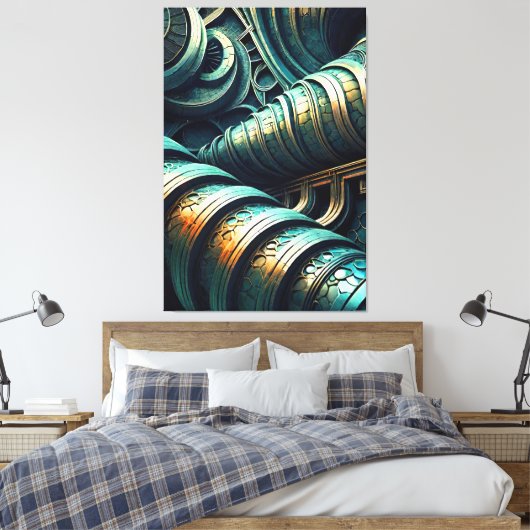 Mutant 2 Canvas Afdruk (Insitu (Slaapkamer))