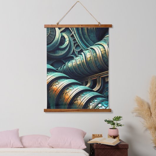 Mutant 2 hangend wandkleed (Slaapkamer)