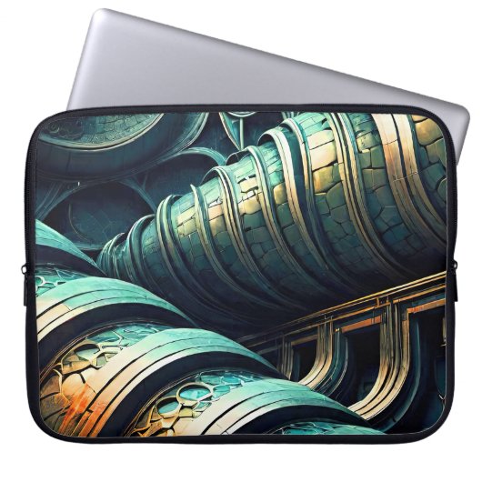 Mutant 2-laptop Hoesje Laptop Sleeve (Voorkant)