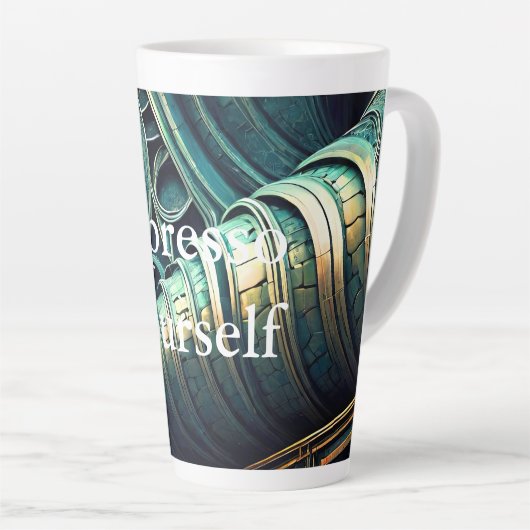 Mutant 2 latte-Mok Latte Mok (Rechterhoek)