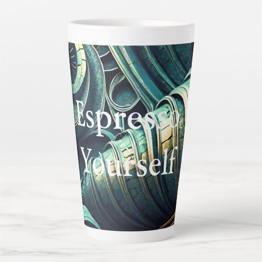 Mutant 2 latte-Mok Latte Mok (Voorkant)