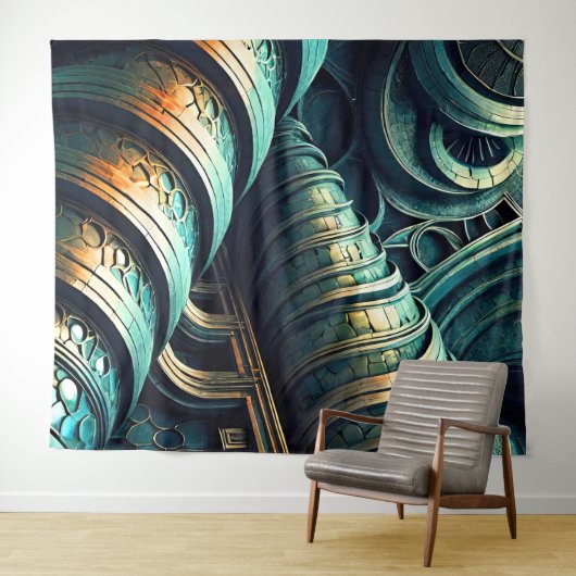 Mutant 2 Tapestry Wandkleed (In Situ (horizontaal))