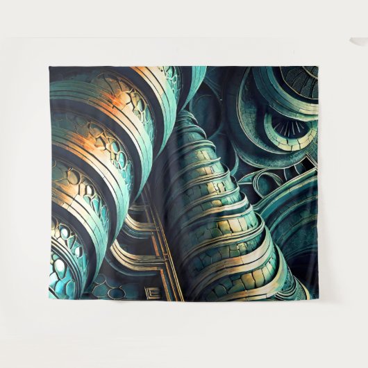 Mutant 2 Tapestry Wandkleed (Voorkant (horizontaal))