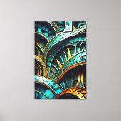 Mutant 4 Canvas Afdruk (Voorkant)