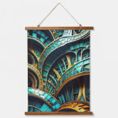 Mutant 4 hangend wandkleed (Voorkant)