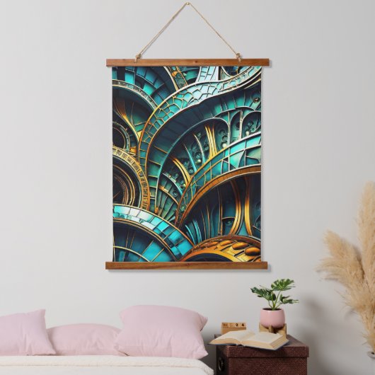 Mutant 4 hangend wandkleed (Slaapkamer)