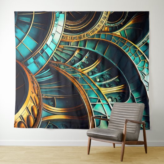 Mutant 4 Tapestry Wandkleed (In Situ (horizontaal))