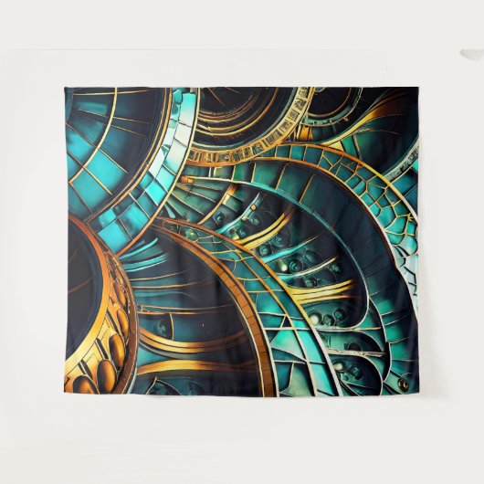 Mutant 4 Tapestry Wandkleed (Voorkant (horizontaal))