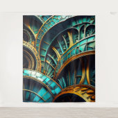 Mutant 4 Tapestry Wandkleed (Voorkant)