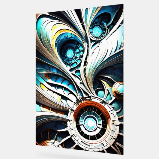 Mutant 5 acryl teken acryl bord (Hoek)