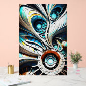 Mutant 5 acryl teken acryl bord (Huwelijk)