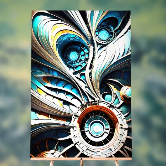 Mutant 5 acryl teken acryl bord (Neutraal)