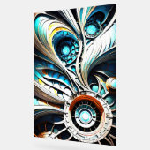 Mutant 5 acryl teken bord (Hoek)