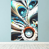 Mutant 5 Canvas Afdruk (Insitu (Houten vloer))