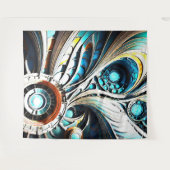 Mutant 5 Tapestry Wandkleed (Voorkant (horizontaal))