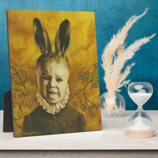 Mutant 8x10 Plaque met Ezel Fotoplaat (Zijkant)