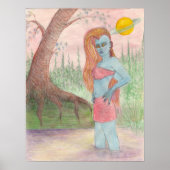 Mutant Ana Anastasia Canvas Print (Voorkant)