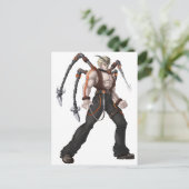 Mutant Anime Hero Briefkaart (Staand voorkant)