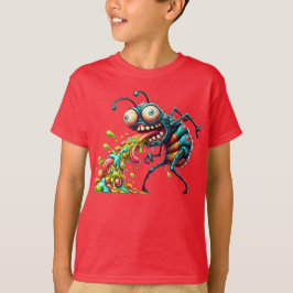 Mutant Bug Puke-aanval T-shirt