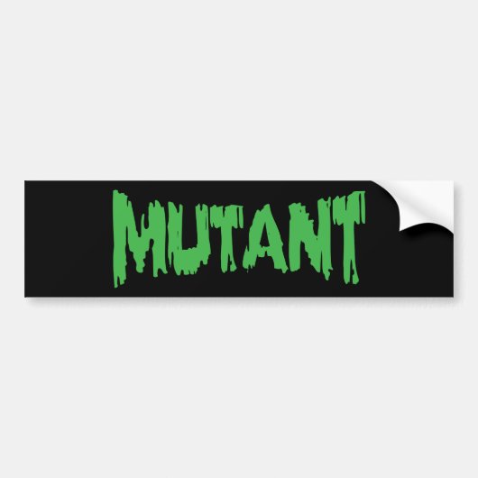 MUTANT BUMPERSTICKER (Voorkant)