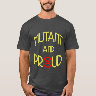 Mutant en trots retro t-shirt