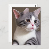 Mutant Kitten Briefkaart (Voorkant / Achterkant)