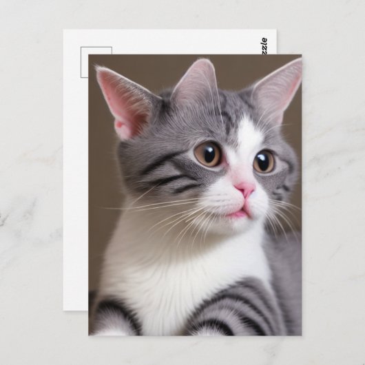 Mutant Kitten Briefkaart (Voorkant / Achterkant)