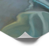 Mutant landschap ' Fulcontrast ' Poster (Hoek)