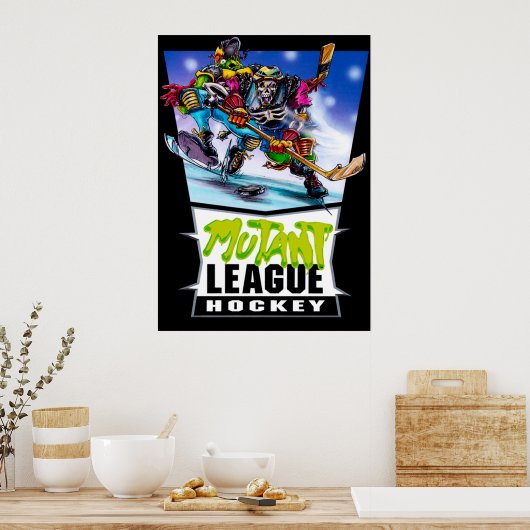 Mutant League Hockey - de spelers Poster (Keuken)