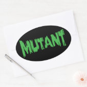 MUTANT OVALE STICKER (Envelop)