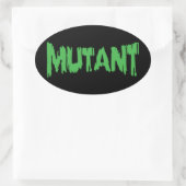 MUTANT OVALE STICKER (Tas)