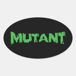 MUTANT OVALE STICKER