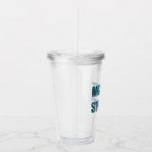 Mutant Strong DNA Letters Acryl Drinkbeker (Rechts)