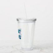 Mutant Strong DNA Letters Acryl Drinkbeker (Links)
