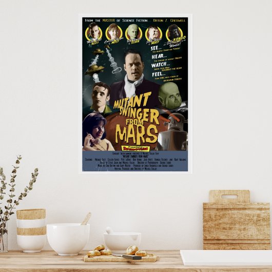 Mutant Swinger van Mars One Sheet STYLE A Poster (Keuken)
