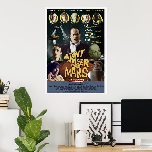 Mutant Swinger van Mars One Sheet STYLE A Poster (Thuiskantoor)
