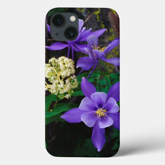 Mutante Akelei Wilde Bloemen Case-Mate iPhone Case (Achterkant)