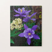 Mutante Akelei Wilde Bloemen Legpuzzel (Verticaal)