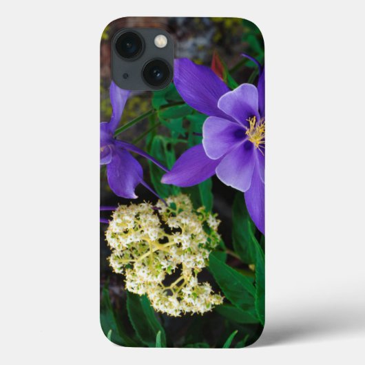 Mutante Aquilega-wildbloemen Case-Mate iPhone Case (Achterkant)