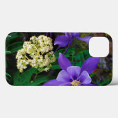 Mutante Aquilega-wildbloemen Case-Mate iPhone Case (Achterkant (horizontaal))