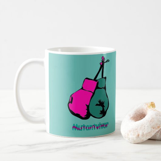 Mutantvivor Koffiemok (Met donut)
