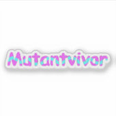 Mutantvivor Sticker (Voorkant)
