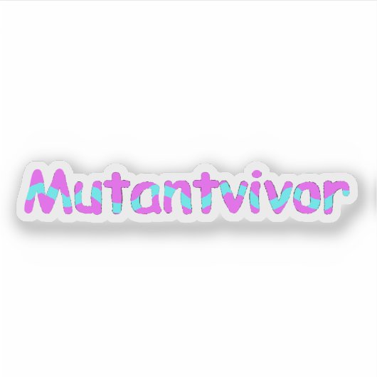 Mutantvivor Sticker (Voorkant)